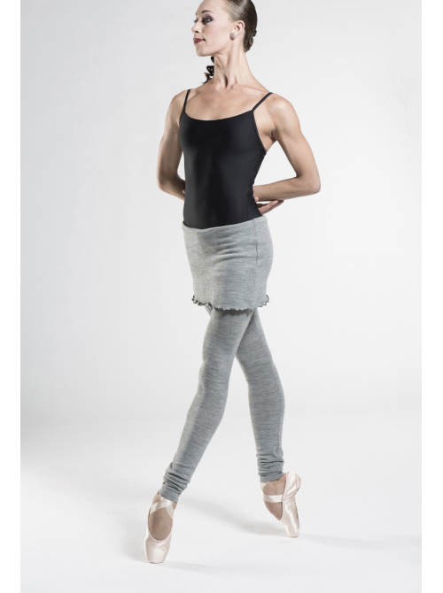 Pantalon d'échauffement CRYSALIDE gris, en acrylique de WEARMOI