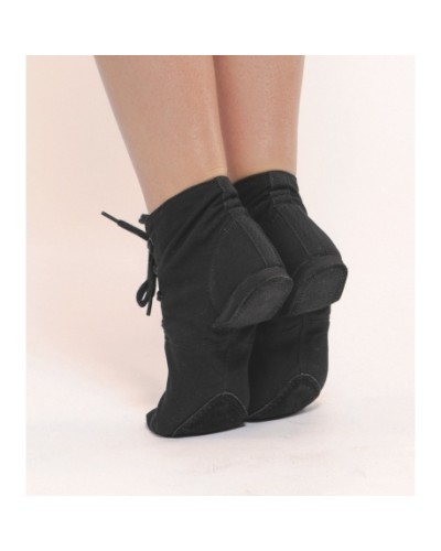 Bottines toile à lacets