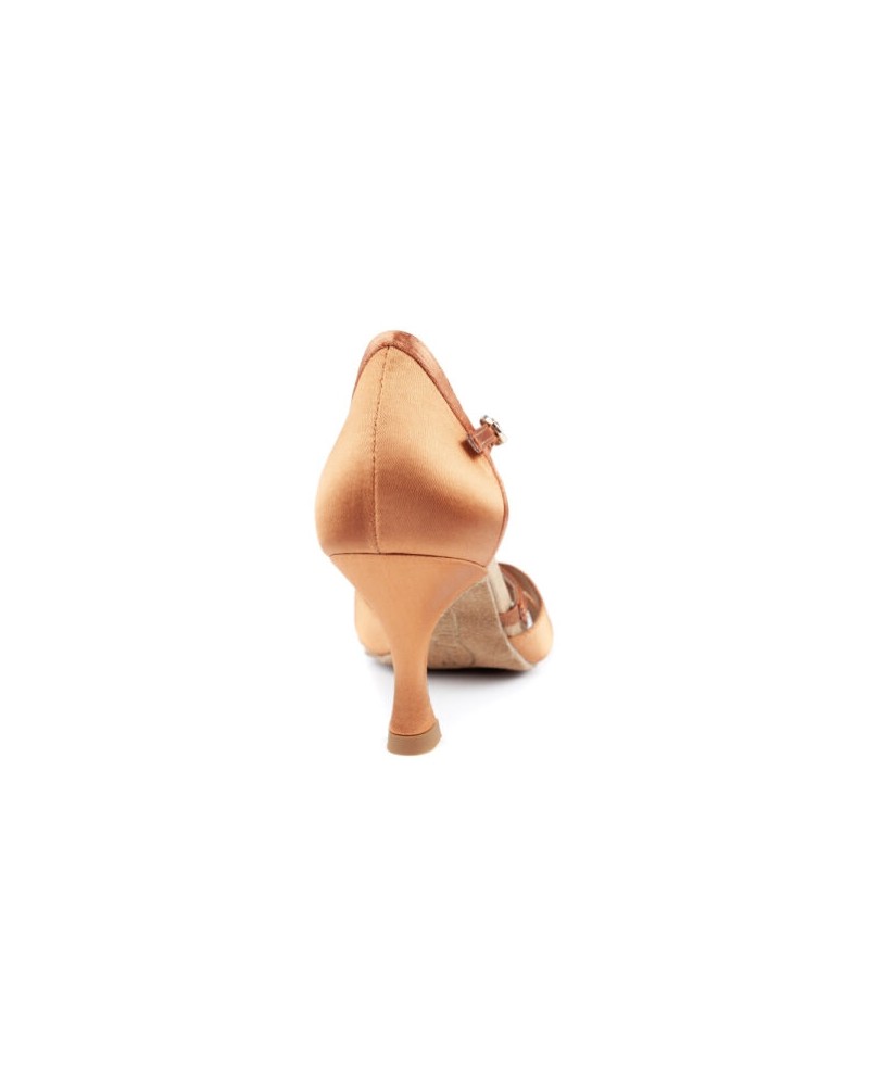 Chaussures De Danse Latine JUODVMP - Satin - Talons 5/7/8.5cm - Semelle Daim - Modèle WZSP809