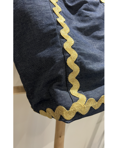 Sac à main camel forme cabas Femme - Fabrication artisanal