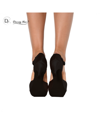 Chaussures de danse de salon noir GAIA - Dansez-Vous