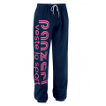 Pantalon de survêtement PANZERI Bleu marine et Fuchsia