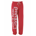 Pantalon de jogging PANZERI rouge et blanc