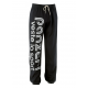 Pantalon de jogging PANZERI noir et blanc