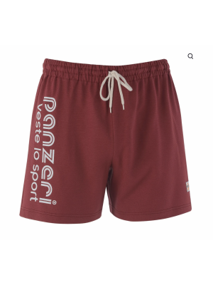 Short Panzeri Uni – Bordeaux / Blanc