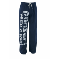 Pantalon de jogging PANZERI Bleu marine et blanc