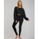 Sweat crop top femme - TEMPS DANSE