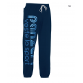 Pantalon de jogging PANZERI Bleu Marine / Bleu nacré