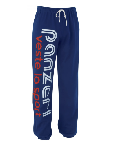 Pantalon de jogging PANZERI Bleu France / Blanc Rouge
