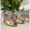 Chaussures de danse rose gold ROSSO LATINO 