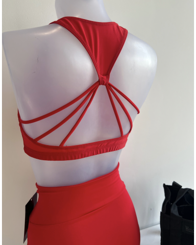 Brassière de danse rouge BR10 ANIA VICARD