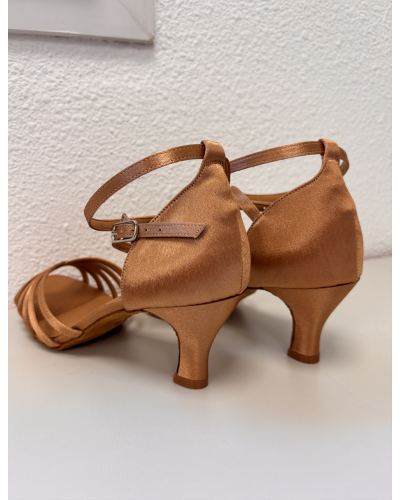 Chaussures de danse de salon tan LUCCIA - Dansez-Vous