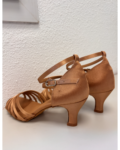 Chaussures de danse de salon tan LUCCIA - Dansez-Vous