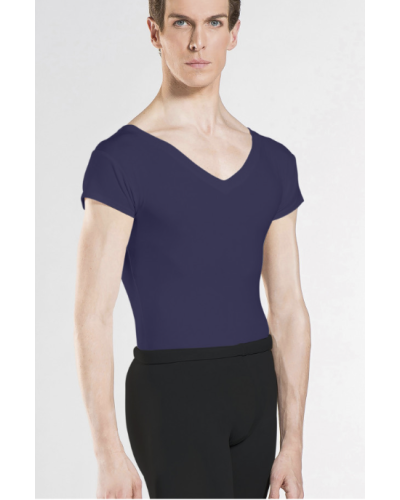 T-shirt HOMME HAXO, manches courtes blanc en microfibre de la marque WEARMOI