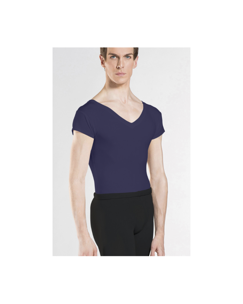 T-shirt HOMME HAXO, manches courtes blanc en microfibre de la marque WEARMOI