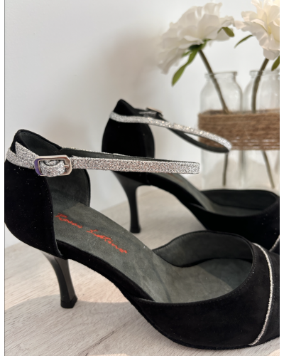 Chaussures danse de salon noir Rosso Latino