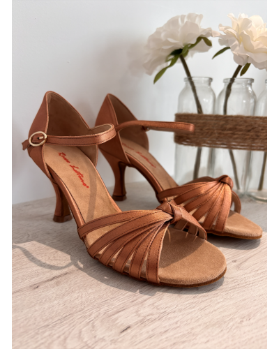 Chaussure de danse à lanières Rosso Latino