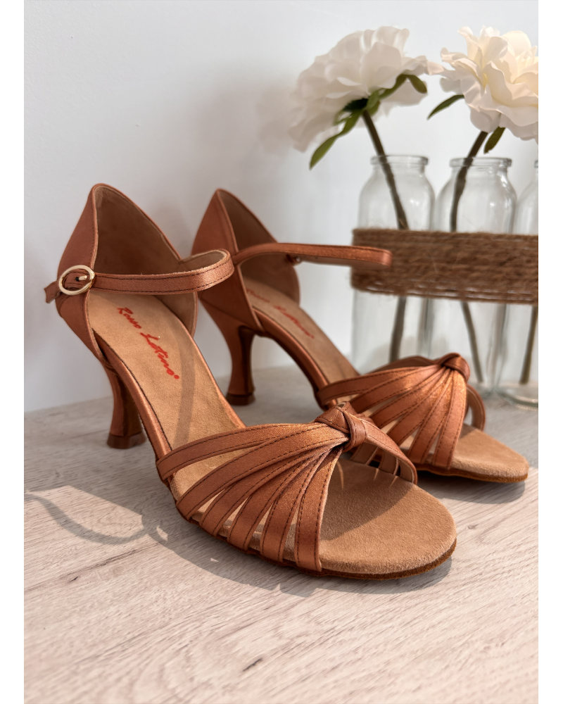 Chaussure de danse à lanières Rosso Latino