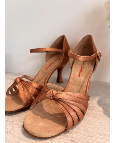 Chaussure de danse à lanières Rosso Latino