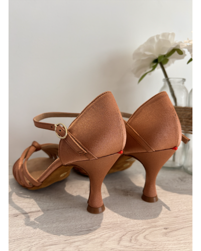 Chaussure de danse à lanières Rosso Latino