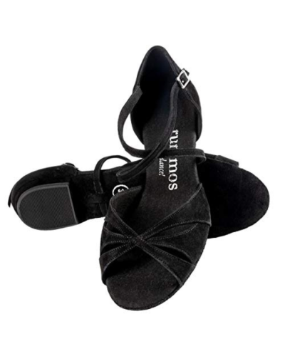 Chaussures de danse Rummos LOLA - Noir | Talon 2 cm | Confort et Stabilité