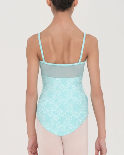Justaucorps Wear Moi COLCHIC, Motif floral & Dos en tulle