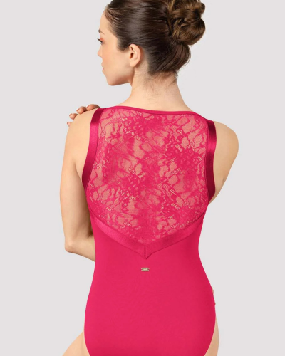 Justaucorps de danse Mirella Majesty Bloch rose M4044LM