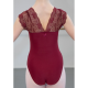 Justaucorps 96 VALENTINE DEGAS - Grenat - Taille adulte