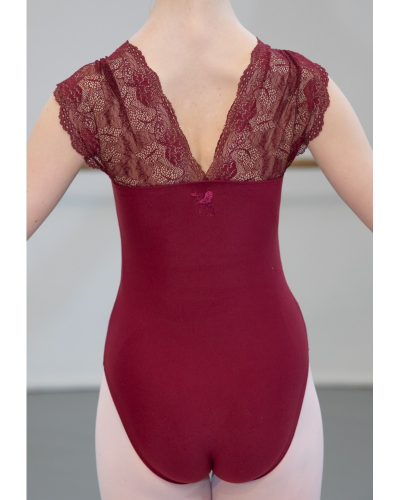 Justaucorps 96 VALENTINE DEGAS - Grenat - Taille adulte