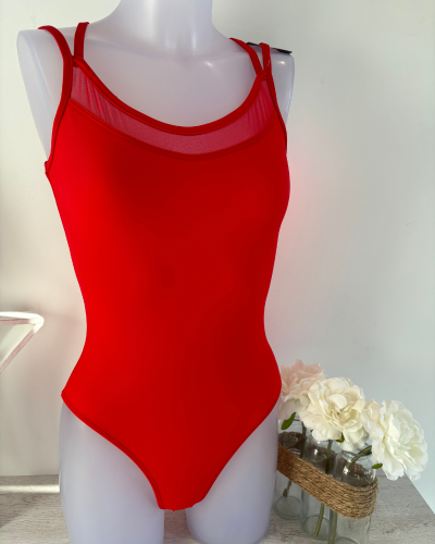 Justaucorps J404 LOUISE – Rouge – Taille enfant – VICARD