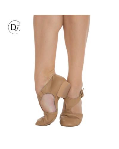 Chaussures de professeur AURA – Cuir souple semelle suède – DANSEZ-VOUS