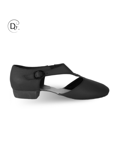 Chaussures de professeur AURA – Cuir souple semelle suède – DANSEZ-VOUS