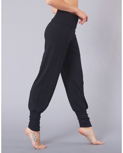 Pantalon sarouel ORPHÉE – Temps Danse – Noir – Yoga, Barre à terre, Pilates