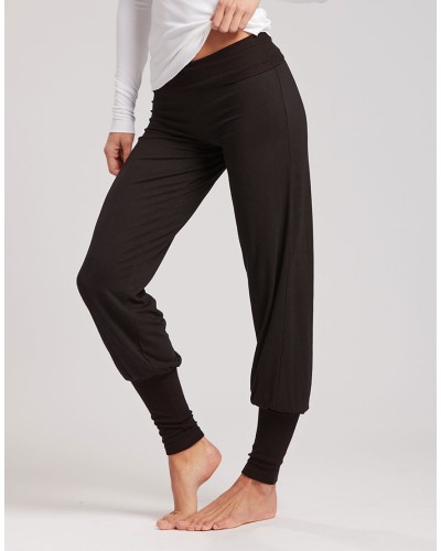 Pantalon sarouel ORPHÉE – Temps Danse – Noir – Yoga, Barre à terre, Pilates