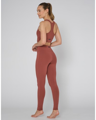 Legging taille haute ATMA – Terracotta – Temps Danse