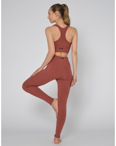 Legging taille haute ATMA – Terracotta – Temps Danse