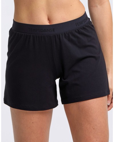 Short fluide GEMA – Noir – Temps Danse