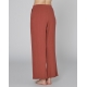 Pantalon large côtelé RINGO – Terracotta – Temps Danse
