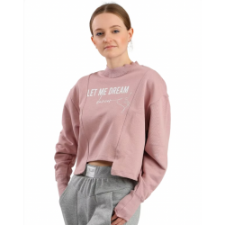 Sweat Asymétrique rose PRIDANCE ART164