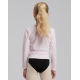 Cache-cœur enfant DARLING JR – Temps Danse – Polaire – Rose / Blanc