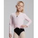 Cache-cœur enfant DARLING JR – Temps Danse – Polaire – Rose / Blanc