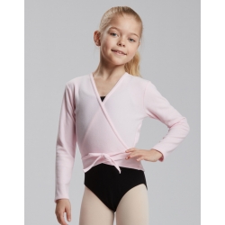 Cache-cœur enfant DARLING JR – Temps Danse – Polaire – Rose / Blanc