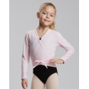 Cache-cœur enfant DARLING JR – Temps Danse – Polaire – Rose / Blanc