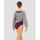 Pull Gris Everlyn – BLOCH – Échauffement & Danse – Coupe courte