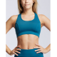 Brassière PASSION – Temps Danse – Noir / Bleu – Yoga, Danse, Fitness