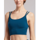 Brassière ASTRID – Temps Danse – Bleu Canard –  Yoga, Danse, Fitness
