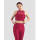 Brassière BLOCH M2193L Mirella Glow – Col haut, dos maille – Cerise