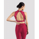 Brassière BLOCH M2193L Mirella Glow – Col haut, dos maille – Cerise