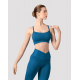 Brassière de danse BLOCH Z8457 – Dos en mesh, fines bretelles – Bleu ou gris