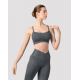Brassière de danse BLOCH Z8457 – Dos en mesh, fines bretelles – Bleu ou gris